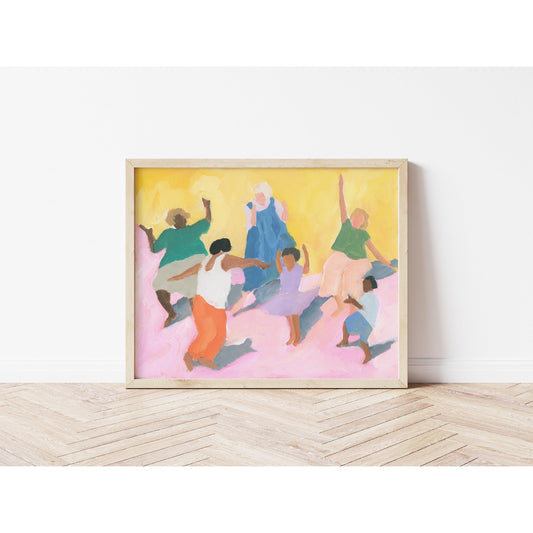Christian Wall Art | Dancing for Joy