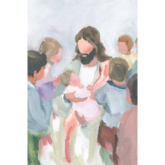 Modern Christian Wall Art Print - Arms of Perfect Love