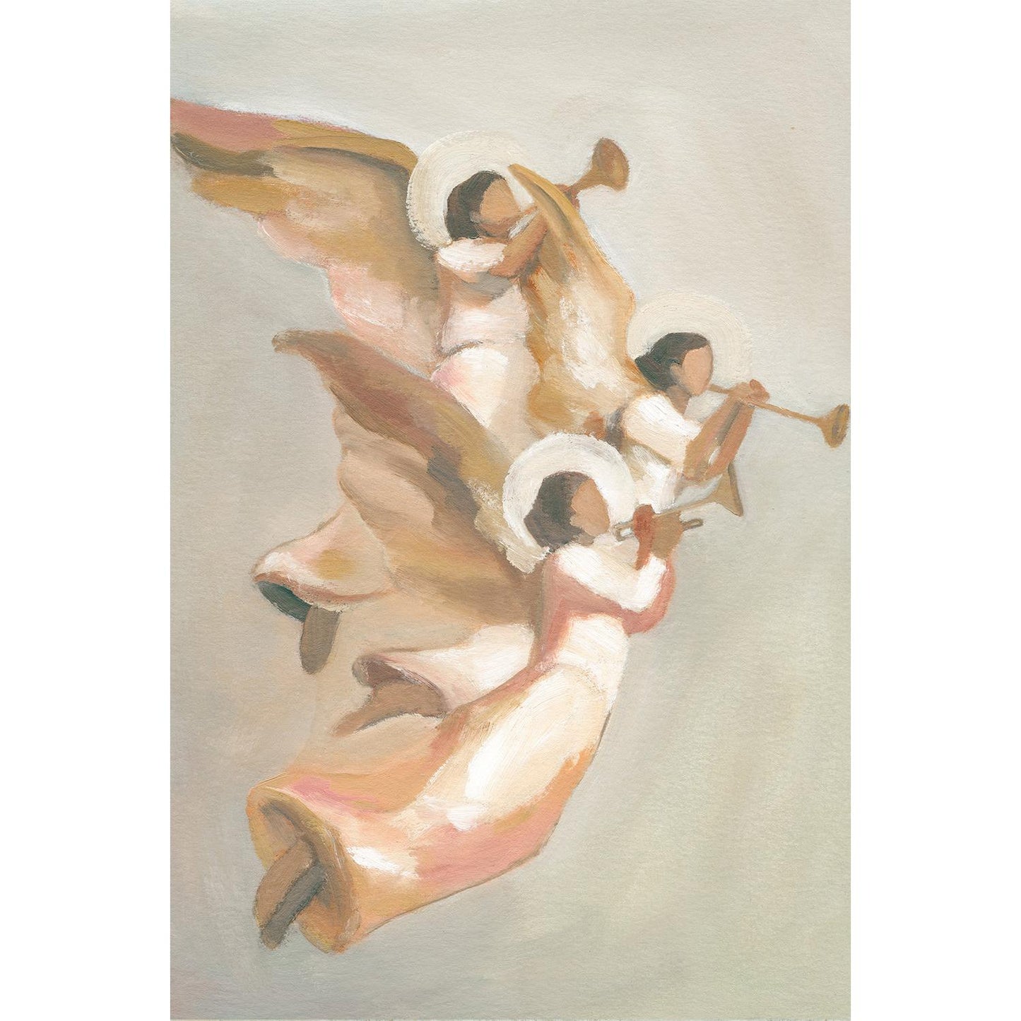Christian Christmas Wall Art “Angels Rejoice” | Perfect Holiday Gift & Seasonal Decor