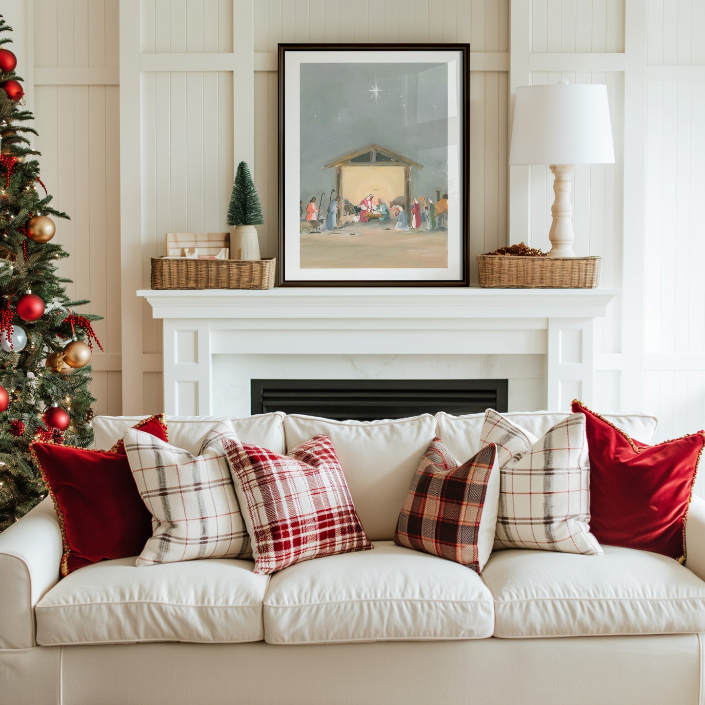 Christian Christmas Gift & Nativity Wall Art — O Holy Night