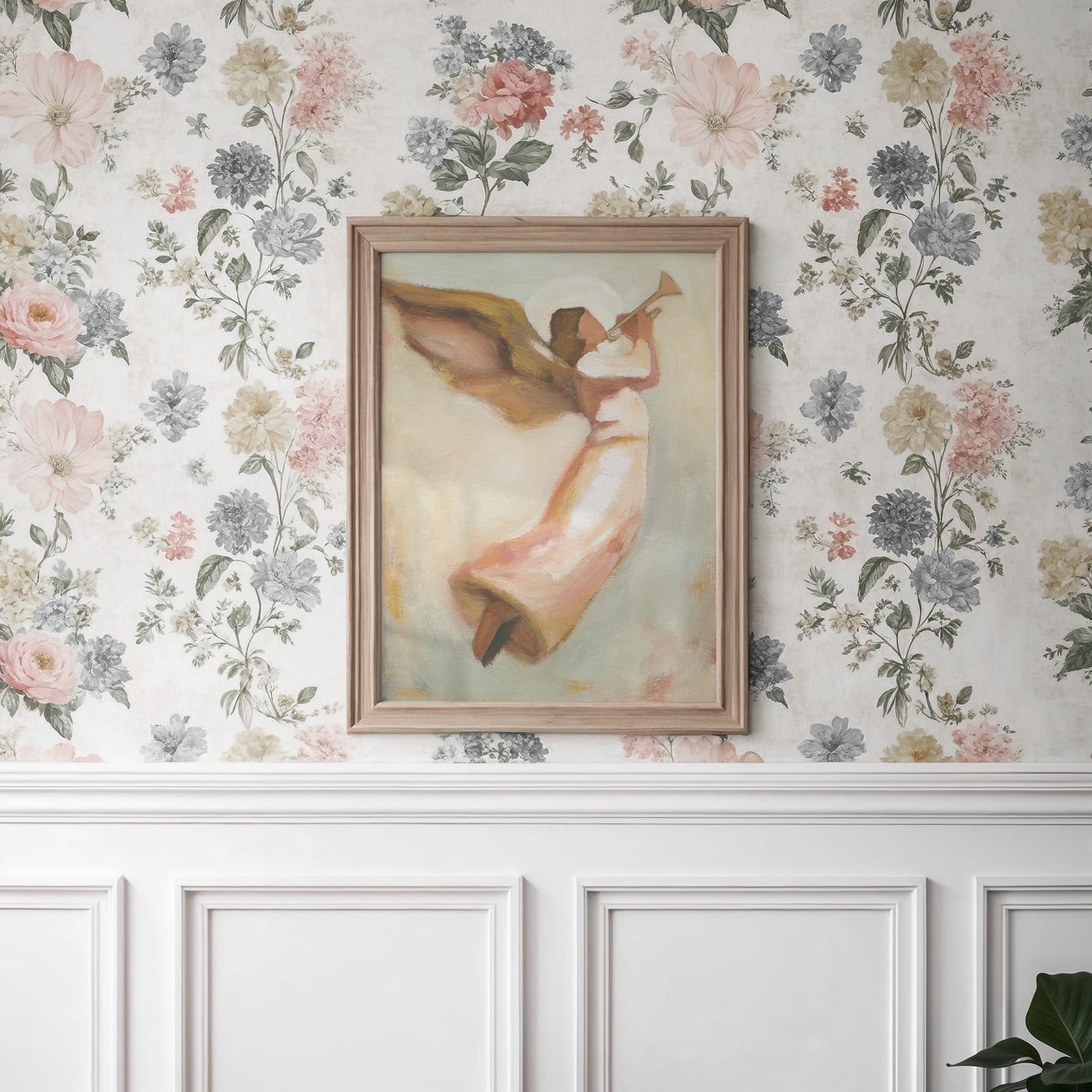 Christian Christmas Wall Art — Angel Trumpet Print | The Sound of Glory