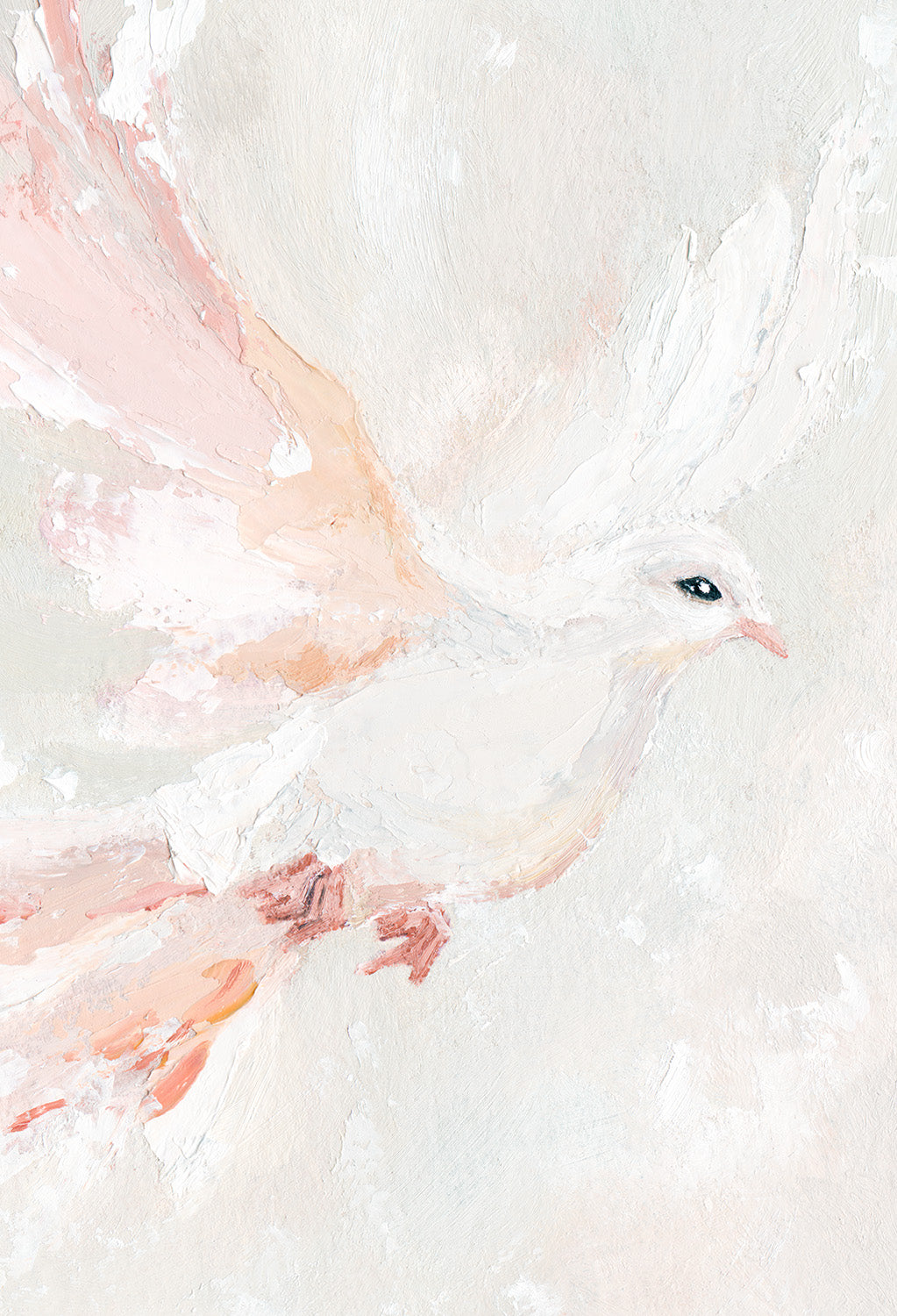 minimalist dove wall art for Christian homes