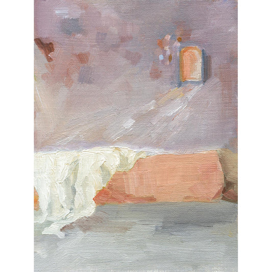 Modern Bible Easter Painting Art Print- "He is not Here"