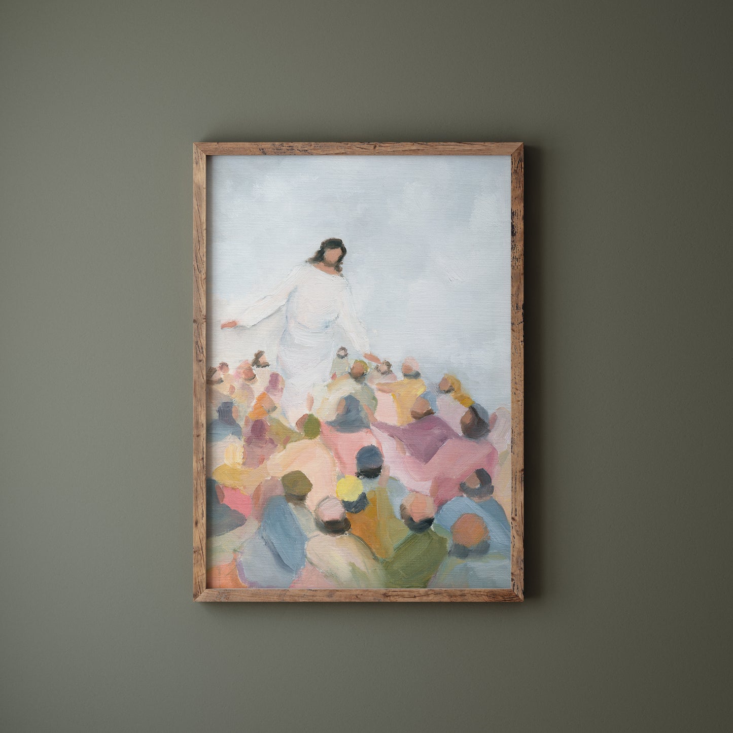 Modern Christian Art - "I will Return"