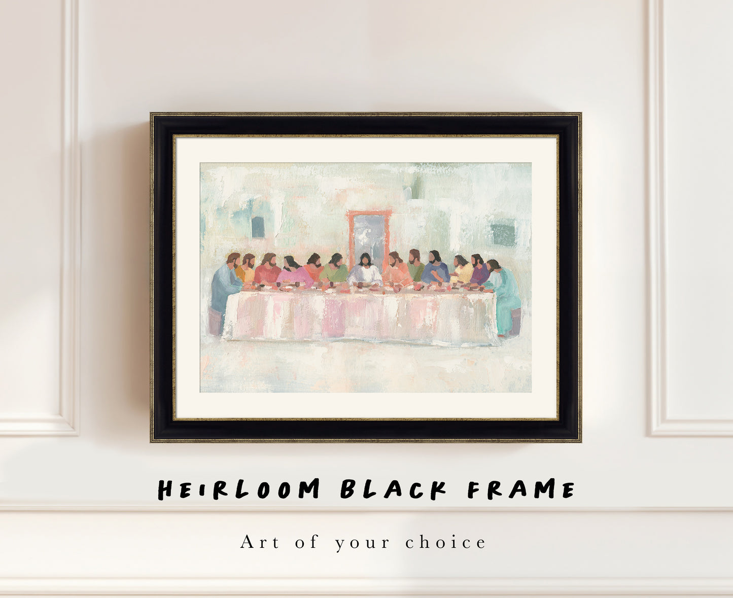 Vintage Framed Christian Wall Art – Heirloom Frame
