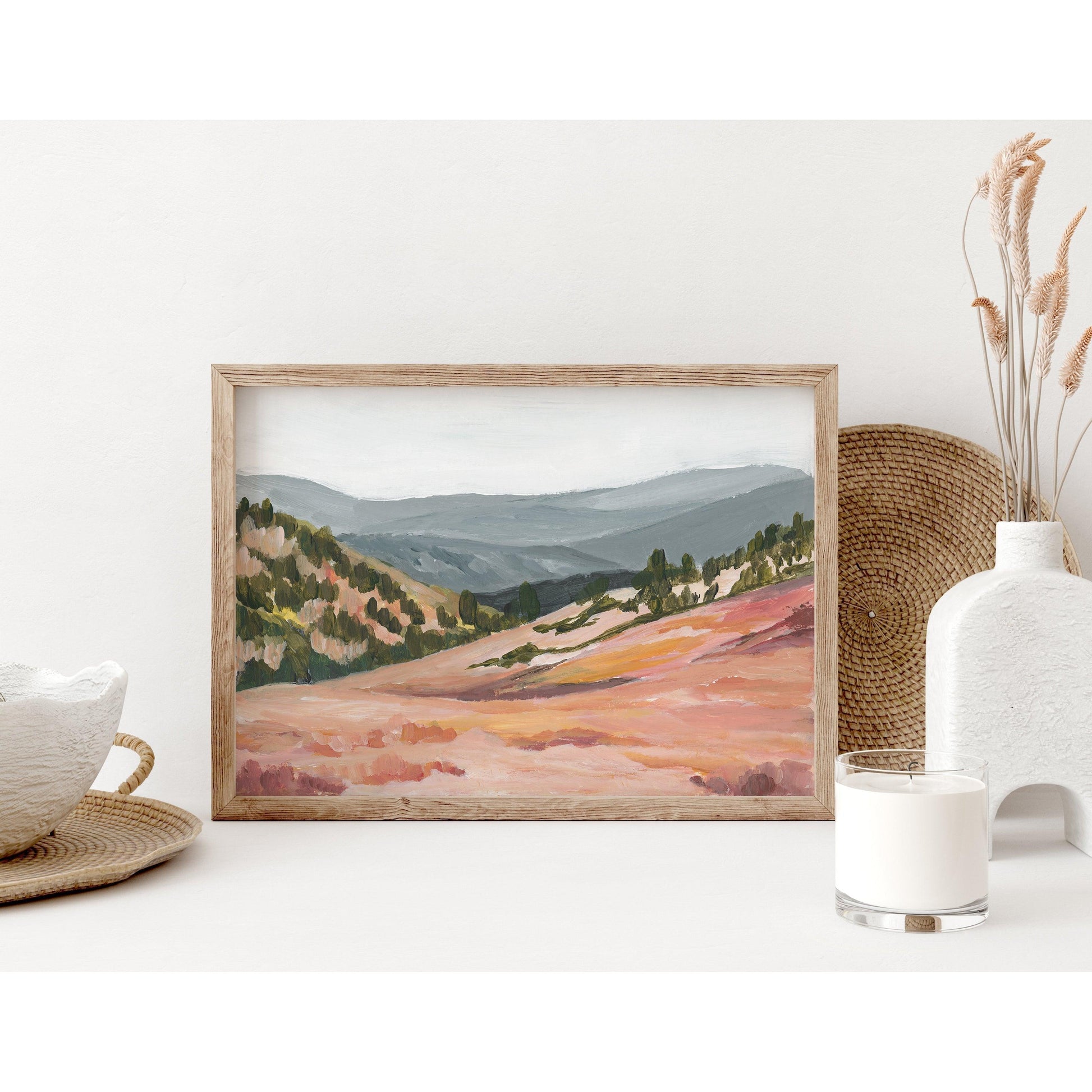 Large Size Christian Landscape Art - In Awe