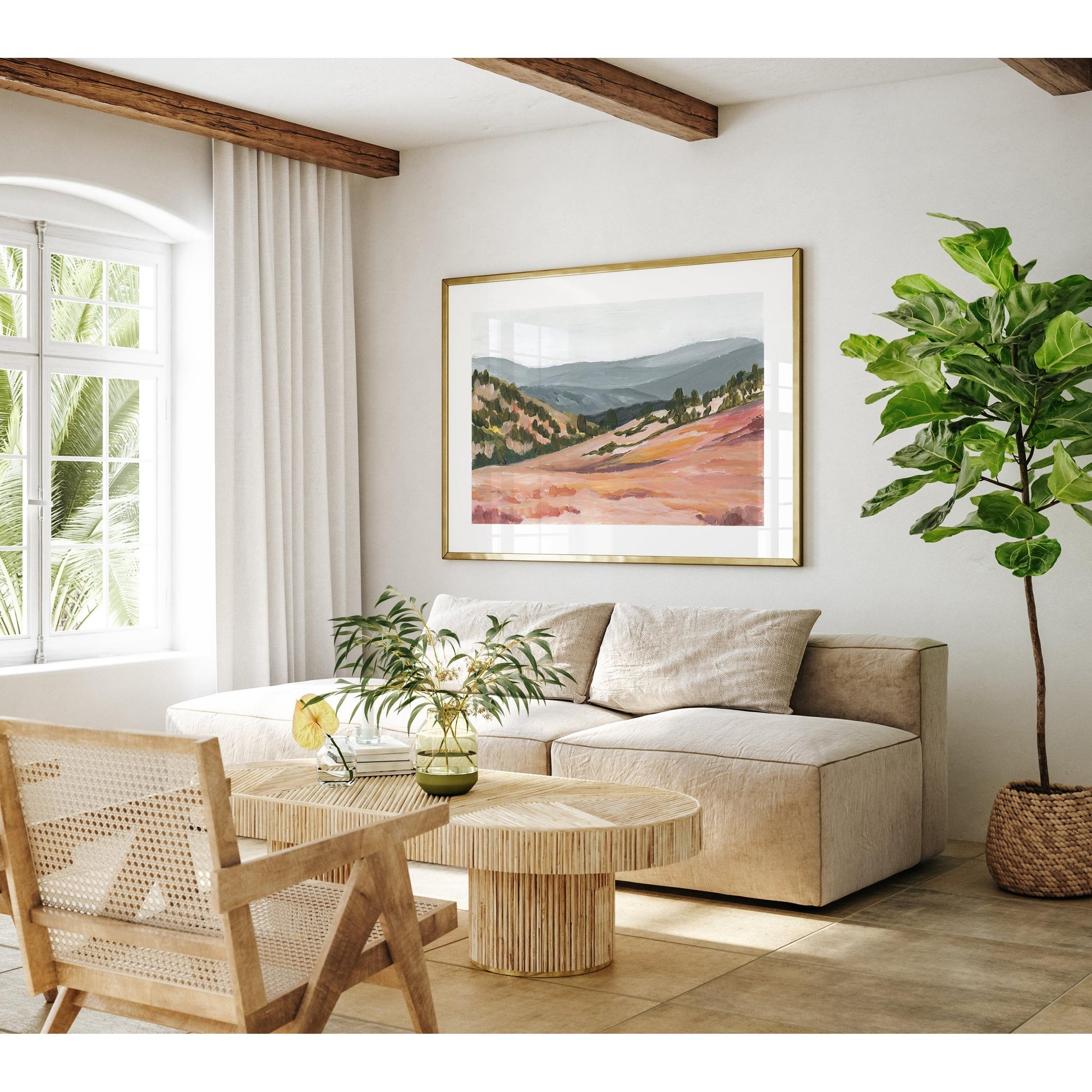 Large Size Christian Landscape Art - In Awe