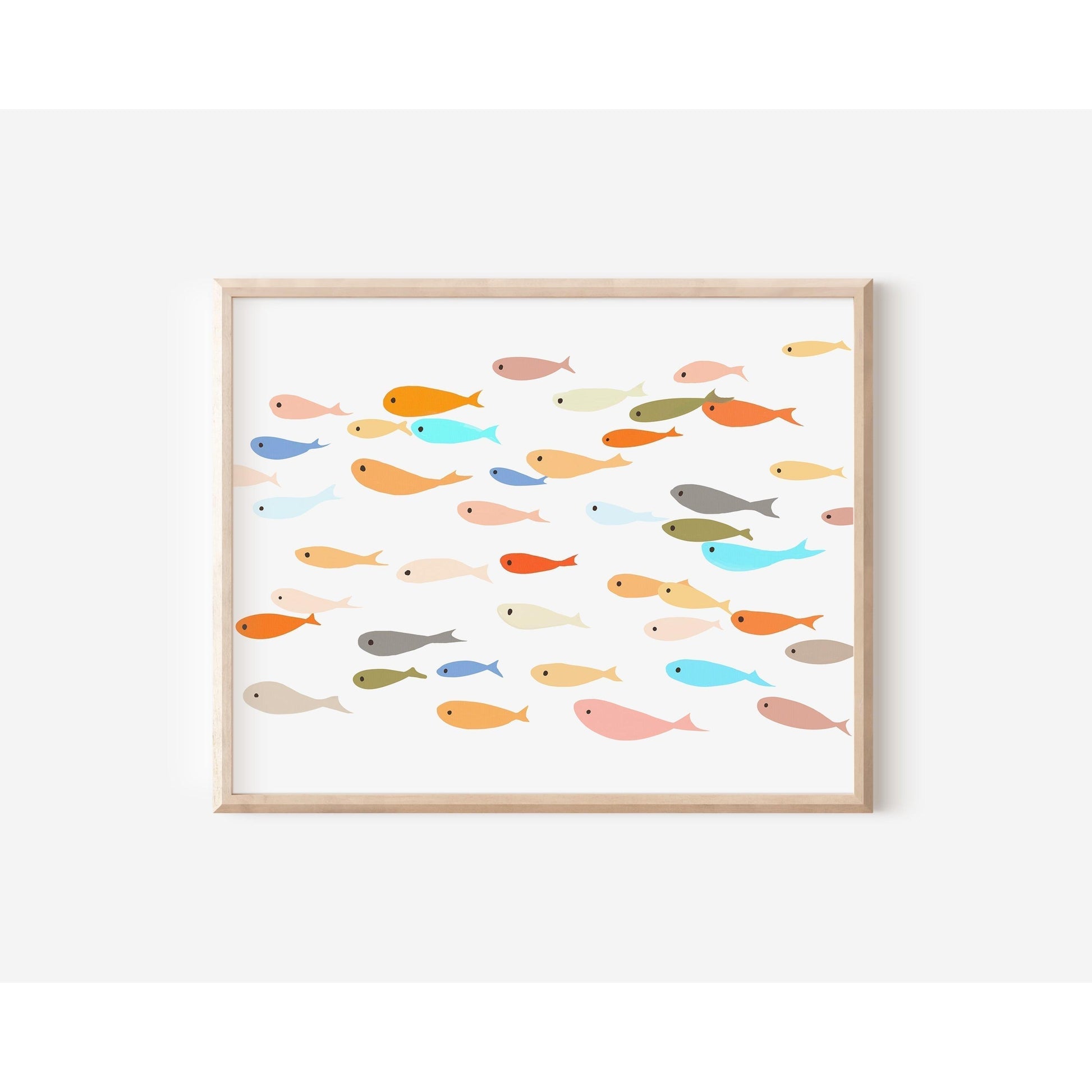 Modern Christian Art - Fish for People