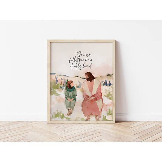 Modern Christian Art - Fully Known and Deeply Loved