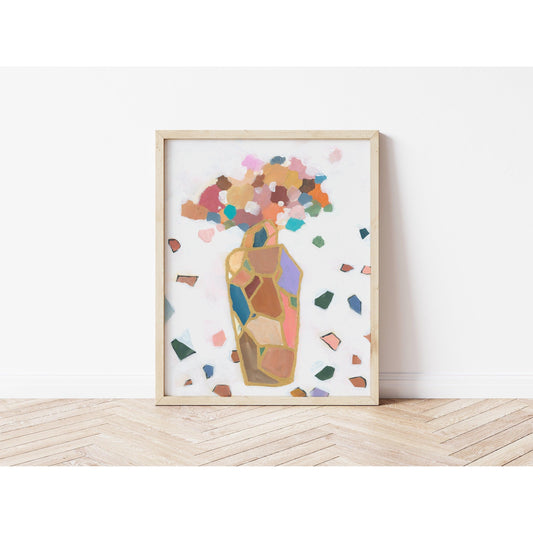 Modern Christian Art | God's Vessel Acrylic Painting