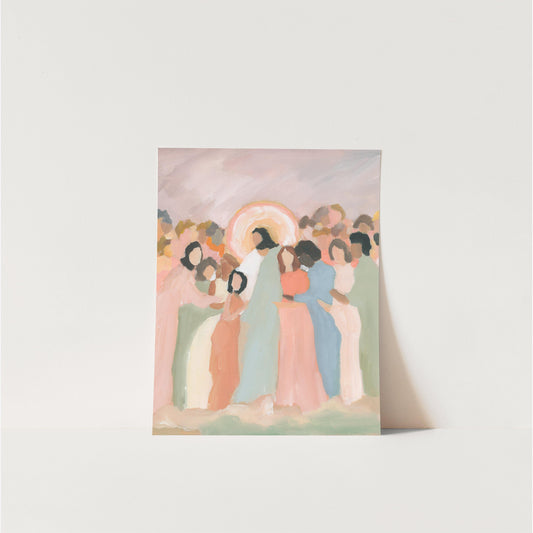 Modern Christian Art of Jesus - Our Comforter
