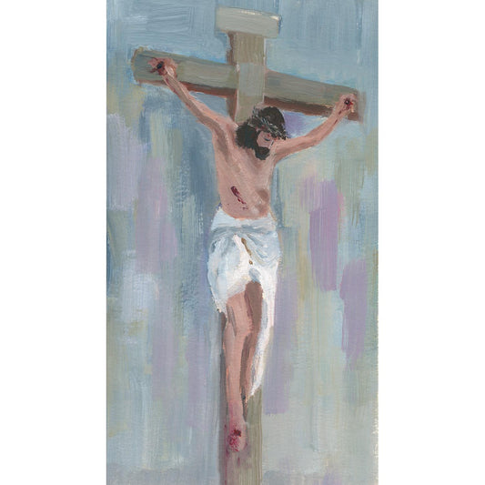 Modern Religious Christian Art | Jesus on Cross | "Beautiful Surrender"