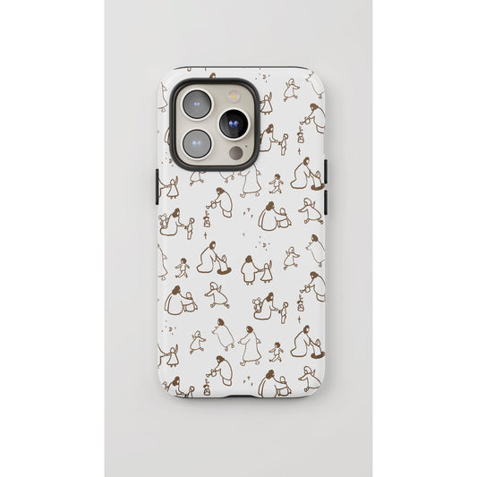 Phone Case - "Jesus and Me" Illustration