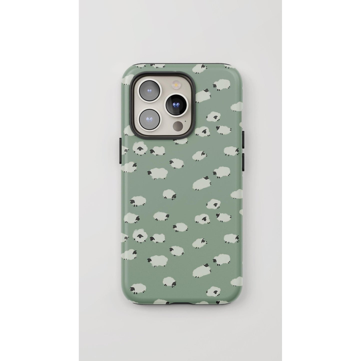 "Sheep" Phone Case - Basil Green