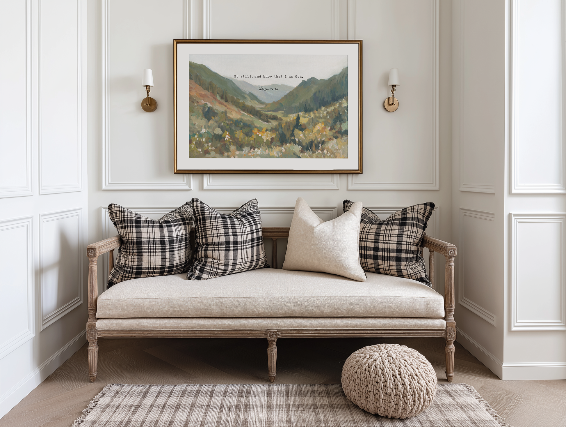 be-still-psalm-46-10-mountain-christian-wall-art entry way