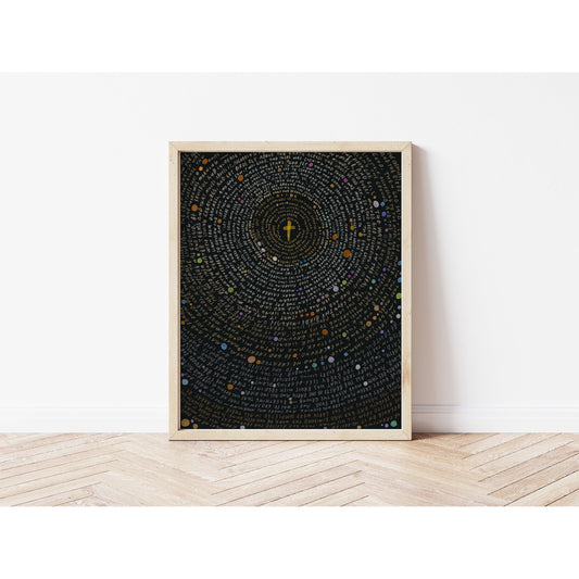 Scripture Art Genesis 1 | In the Beginning