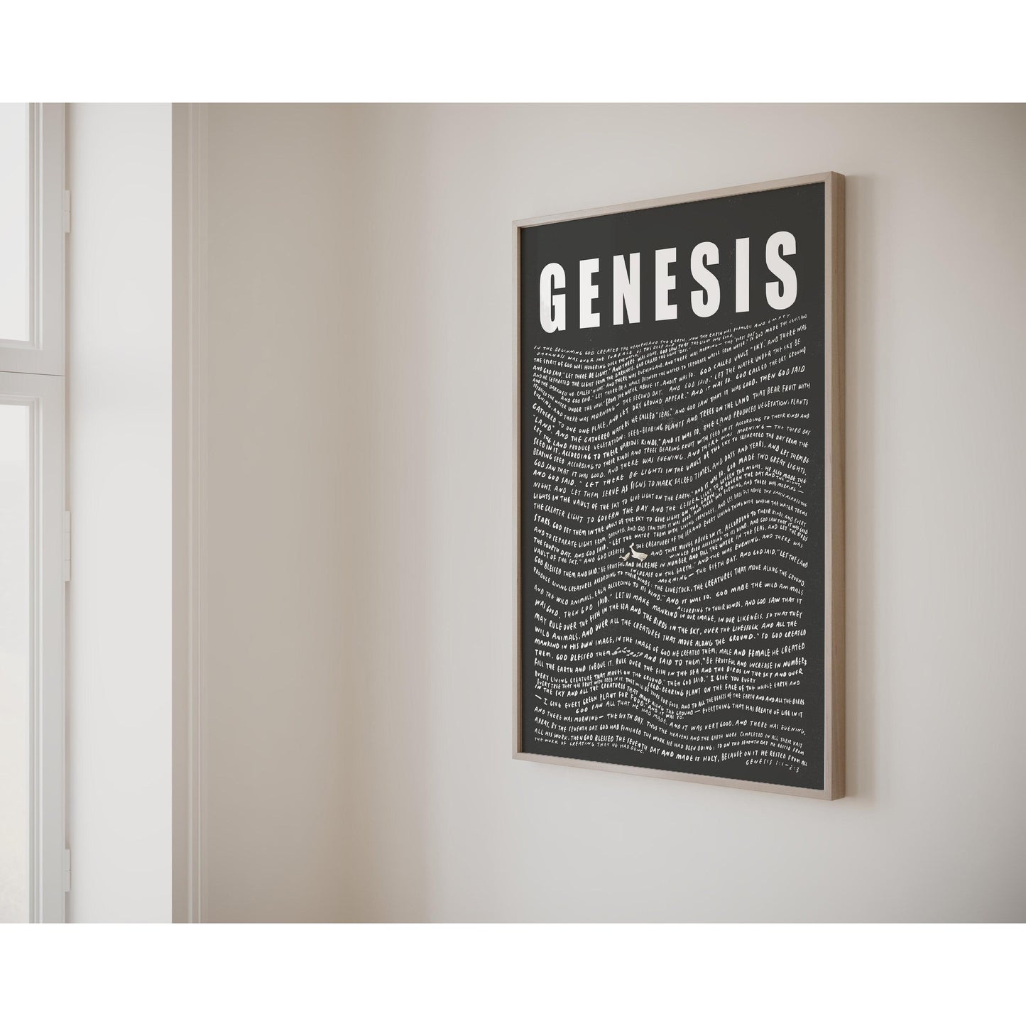 Scripture Art Genesis 1 | The Creation I