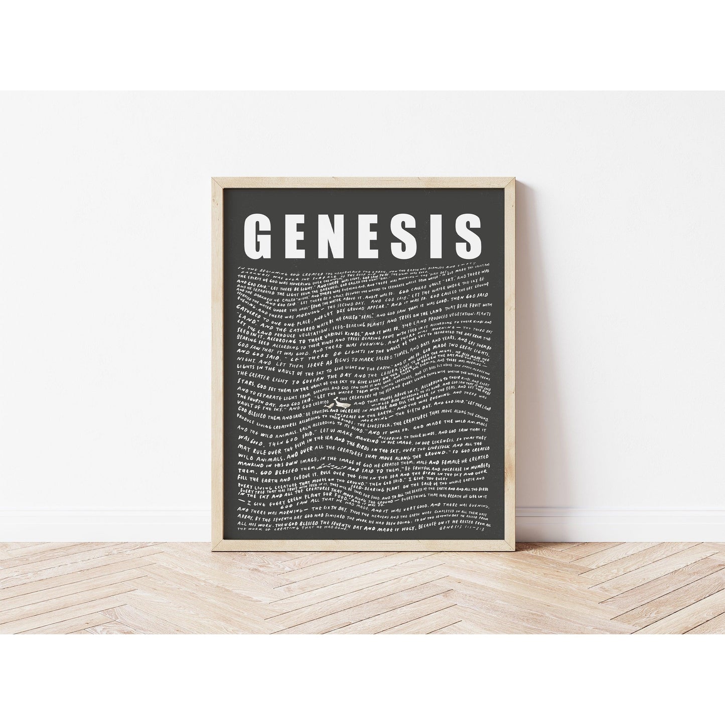 Scripture Art Genesis 1 | The Creation I