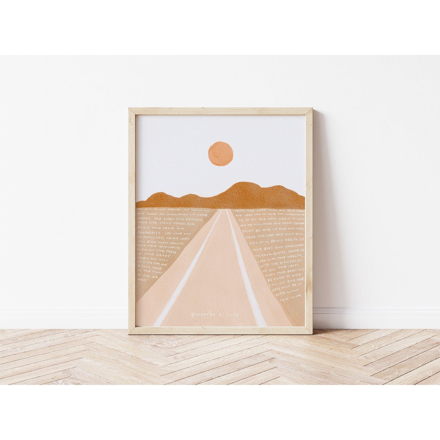 Scripture Art Proverbs 3 | Path
