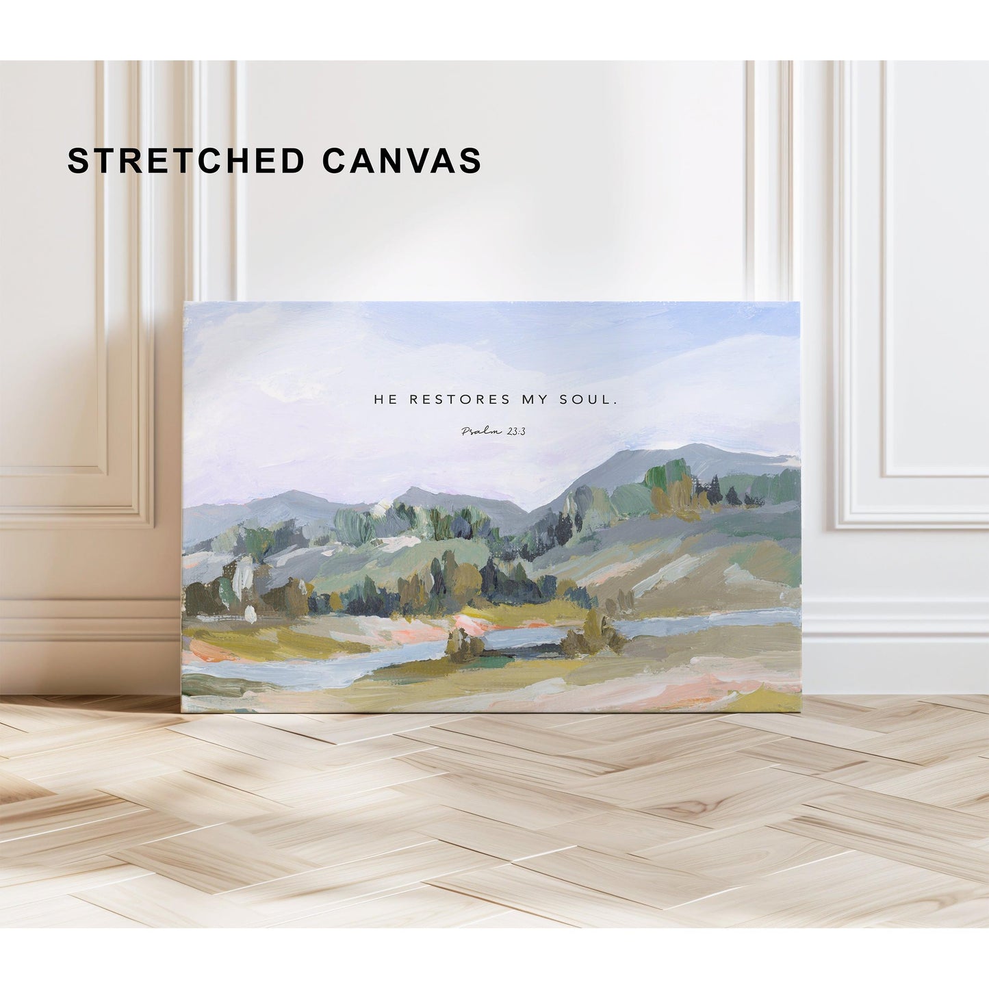 Scripture Landscape | "He Restores My Soul"