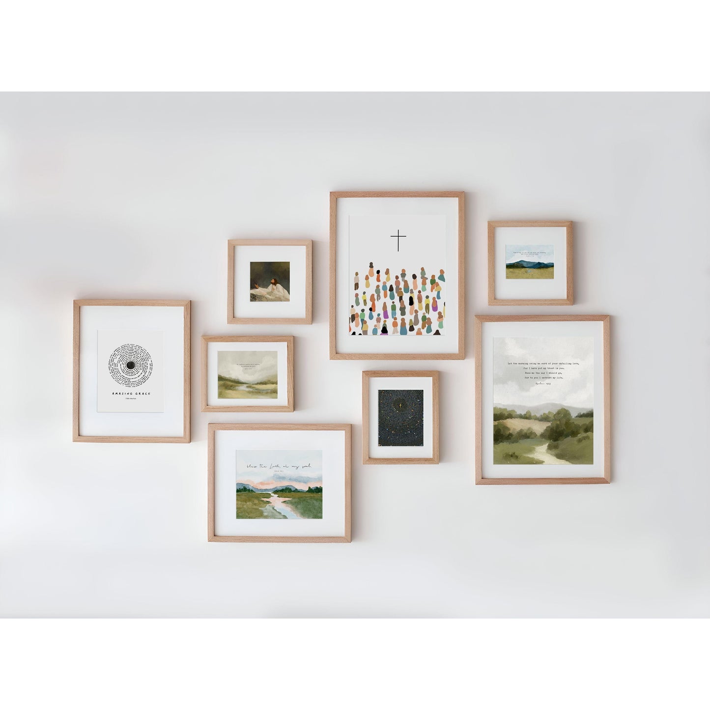 NATURAL WOOD Framed Paper Prints