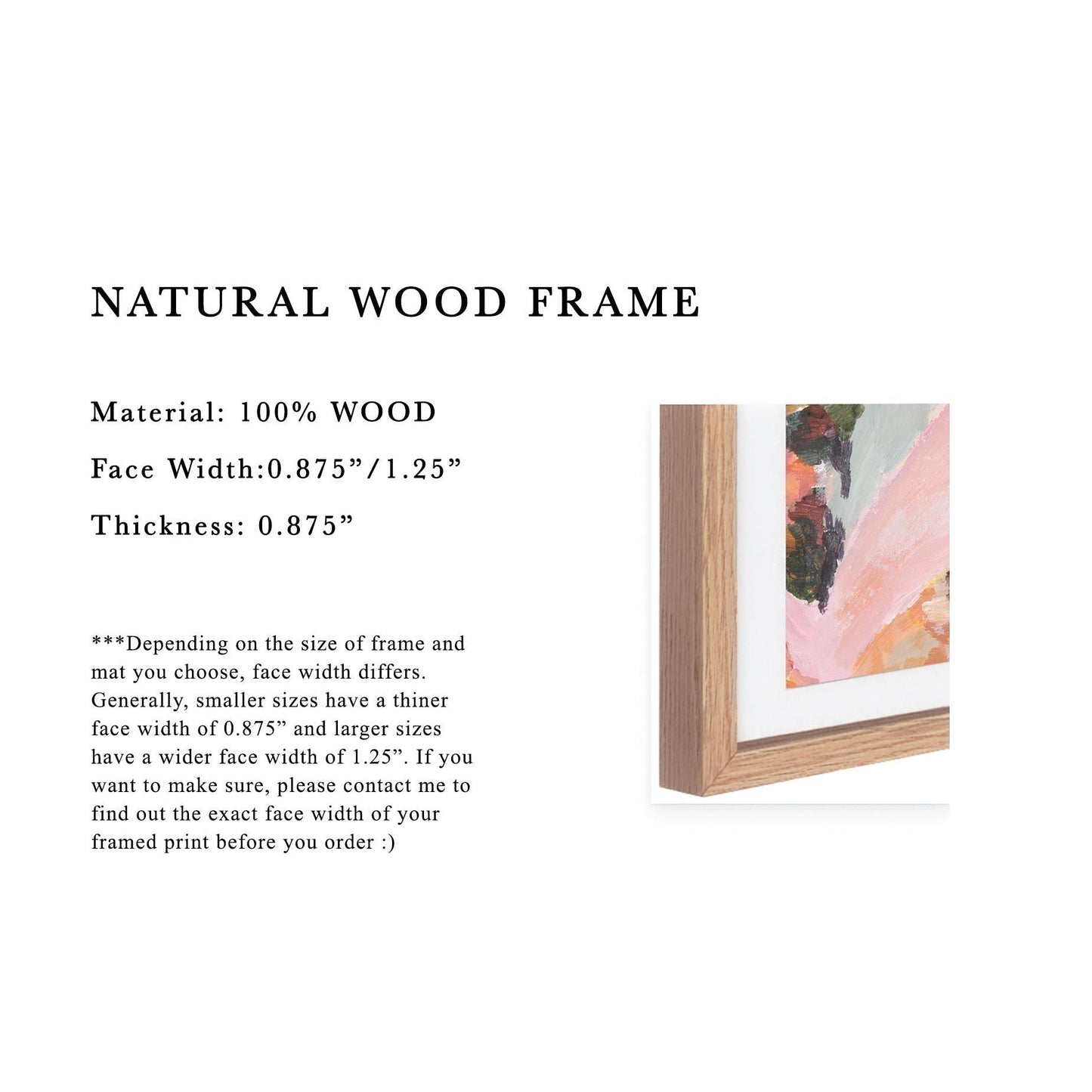 NATURAL WOOD Framed Paper Prints