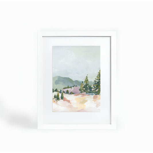WHITE Framed Paper Prints