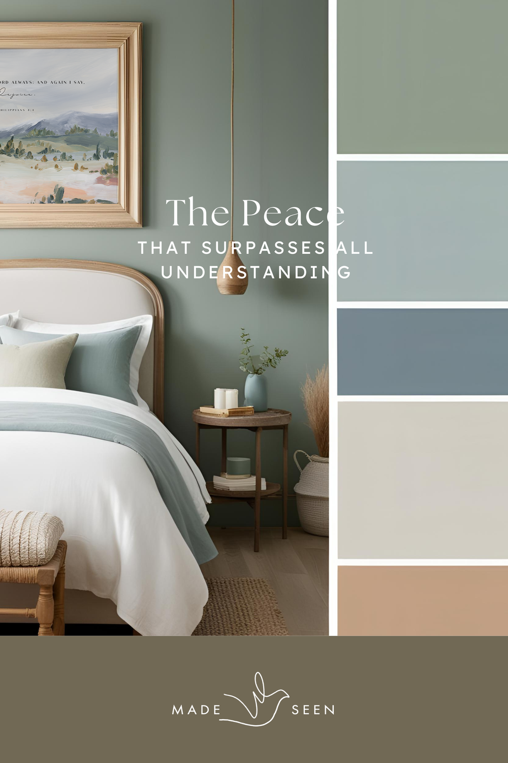 Divinity Paint Color Christ-Centered Interiors| Inspired Walls: Christian Art & Decor – Made ...