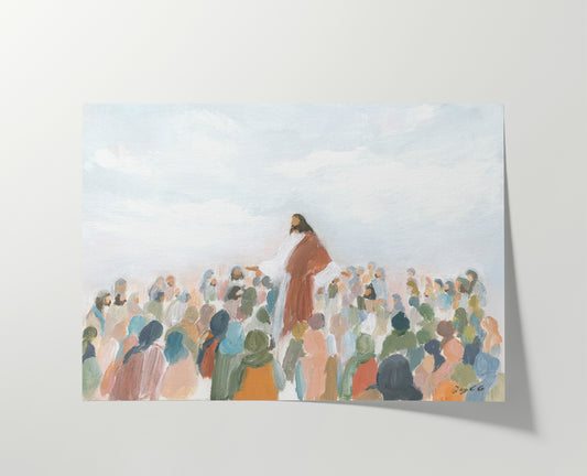 Wholesale Christian Wall Art — Jesus Sermon