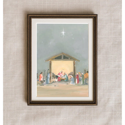 Christian Christmas Gift & Nativity Wall Art — O Holy Night