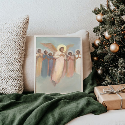 Christian Christmas Wall Art — Scripture-Inspired Decor | Messengers of the Most High