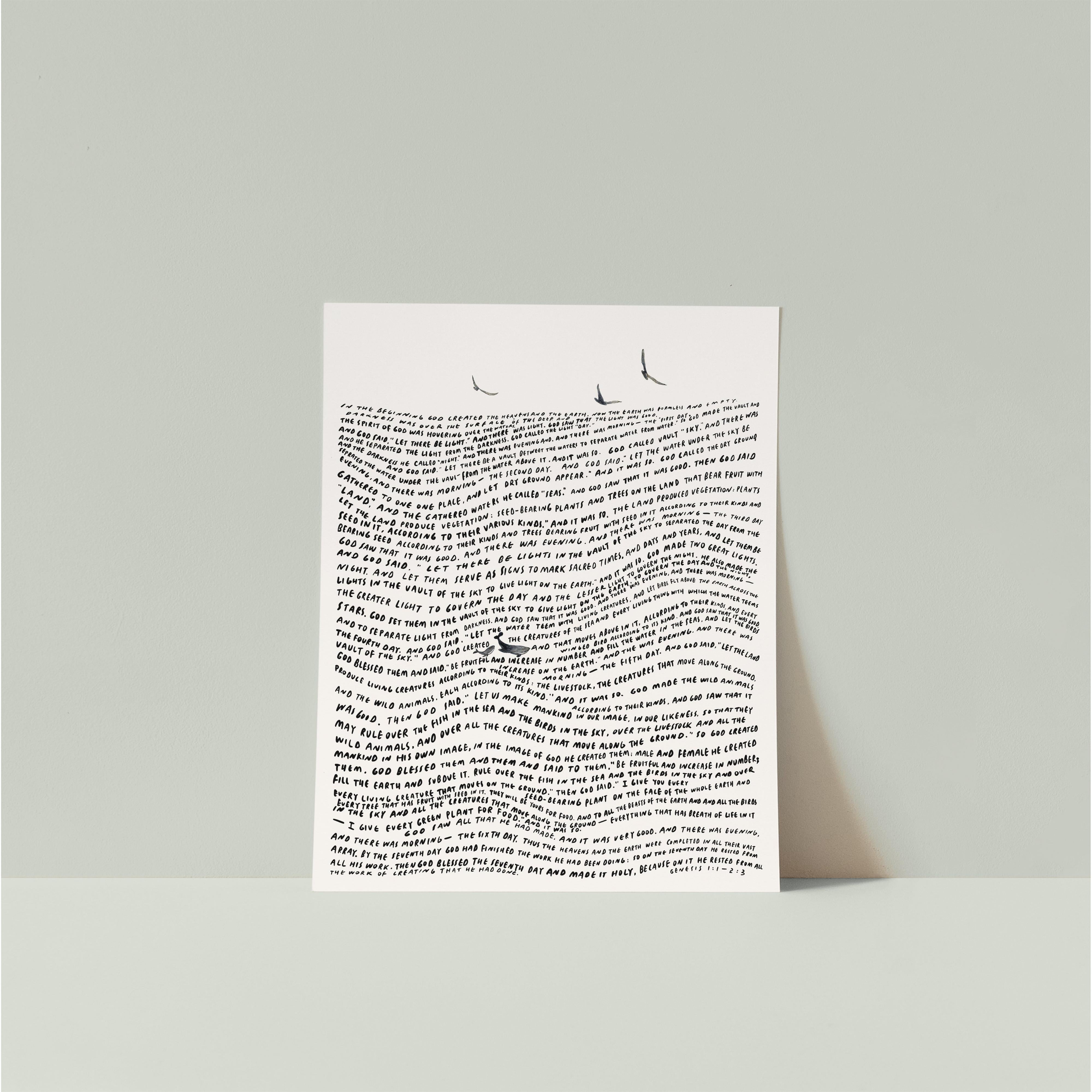 Scripture Visual Modern Bible Art Illustrations Scripture Art - Made Seen