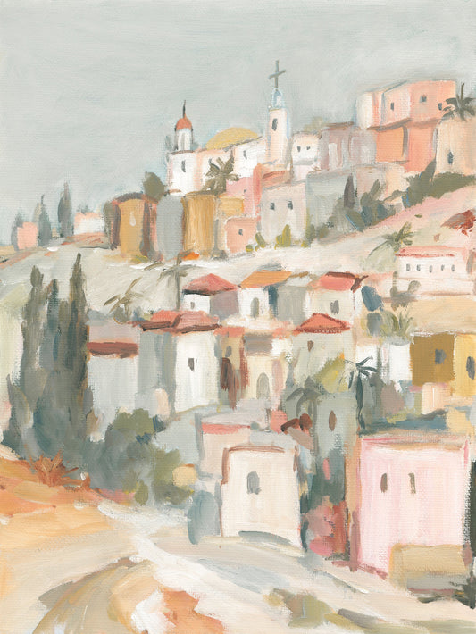 Christian home decor painting reminding of eternal home in heaven