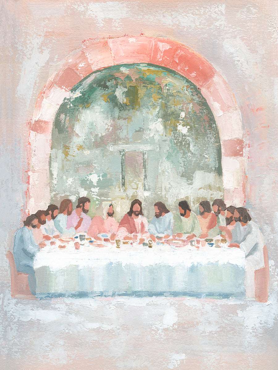 Wholesale canvas wall art – Last Supper faith-based décor for church retailers
