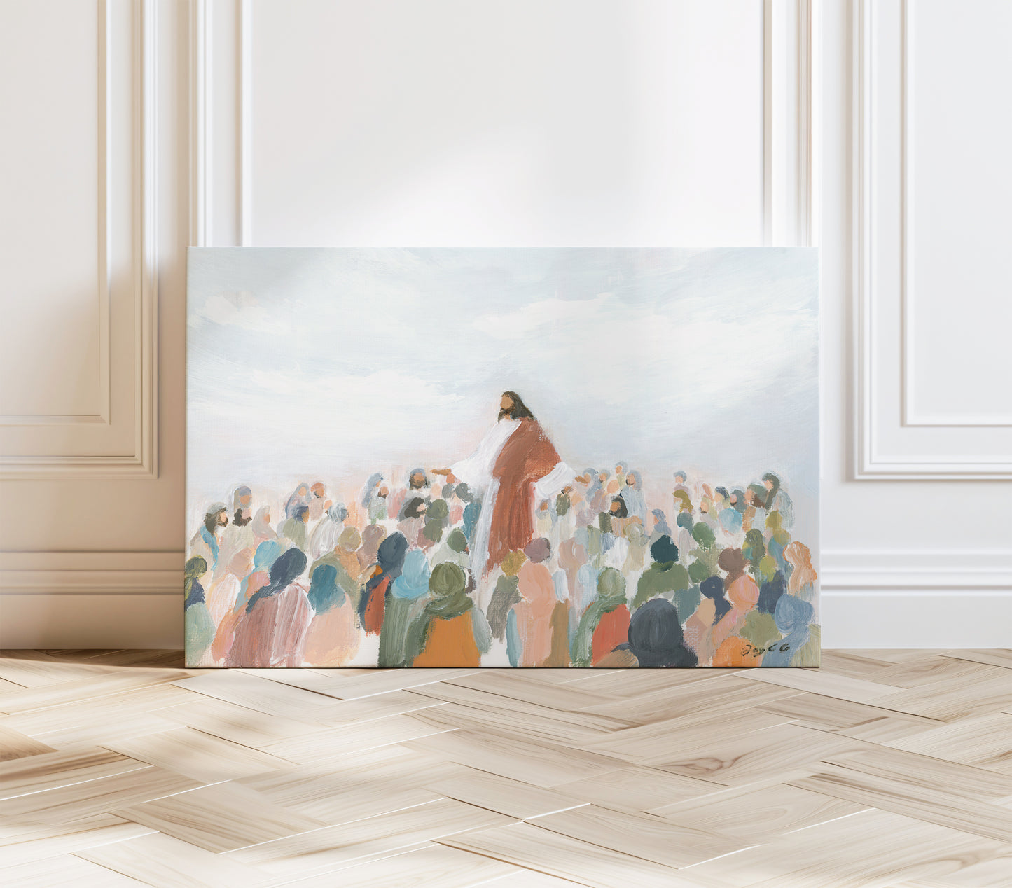 Wholesale Christian Wall Art — Jesus Sermon
