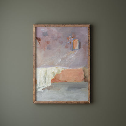 Modern Bible Easter Painting Art Print- "He is not Here"