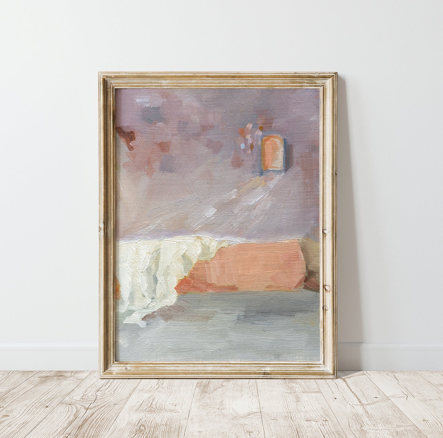 Modern Bible Easter Painting Art Print- "He is not Here"
