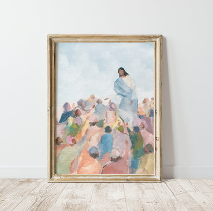 Contemporary Christian Art - "Compassion"
