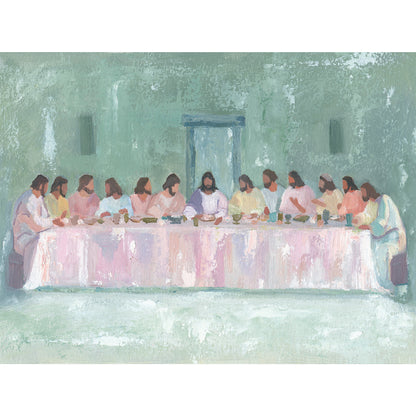 Modern Christian Art - "The Last Supper _ A Contemporary Reimagining"