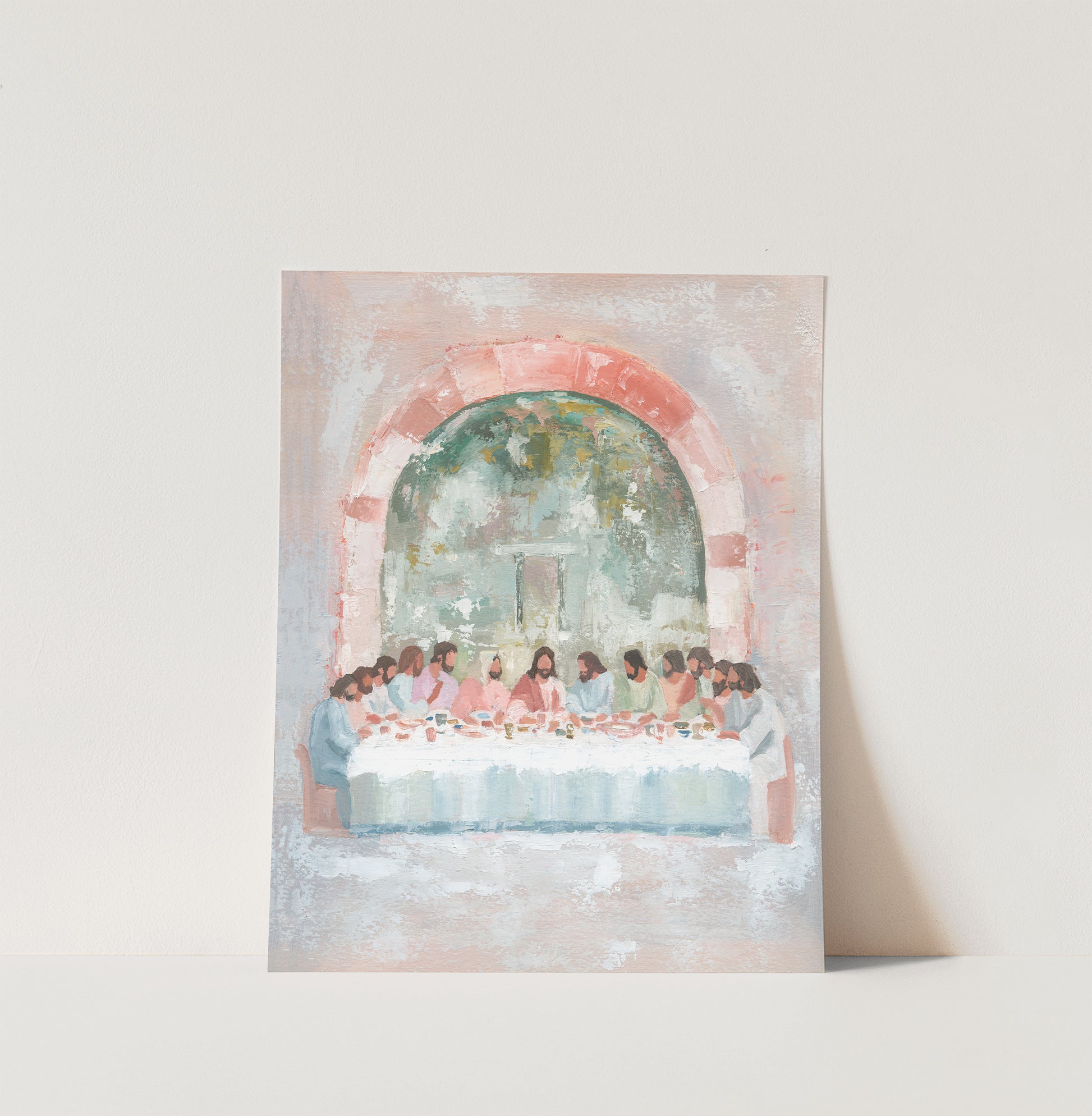 Wholesale Christian wall art print – Last Supper Gospel scene