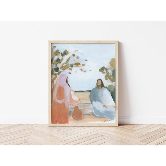 Modern Christian Art | At the Well