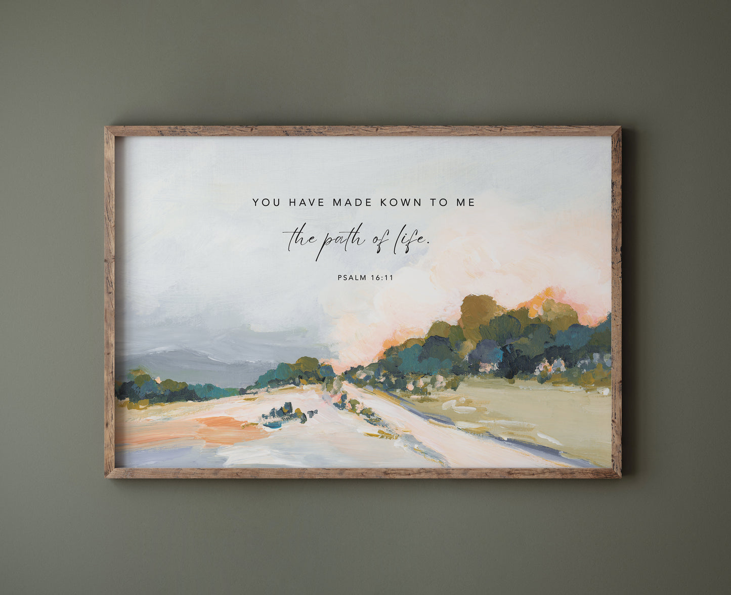 Scripture Landscape | "Path of Life"
