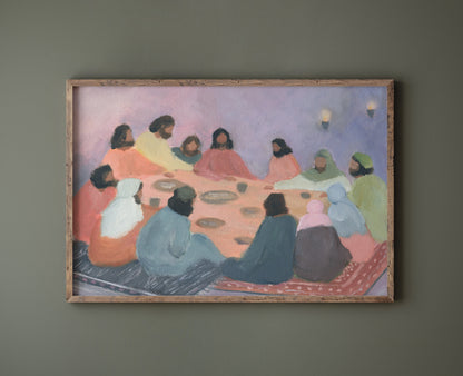 Contemporary Bible Art - The Lord's Supper