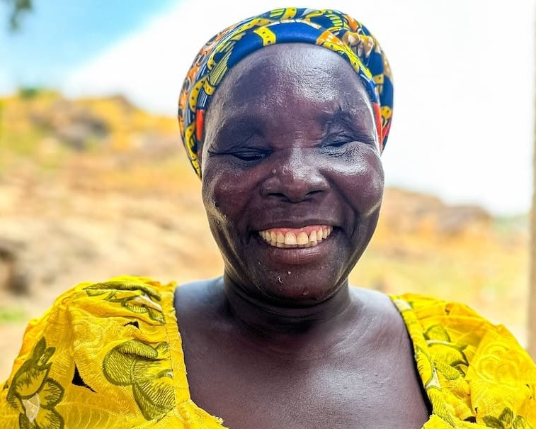 Nigerian Christian in suffering shows joy