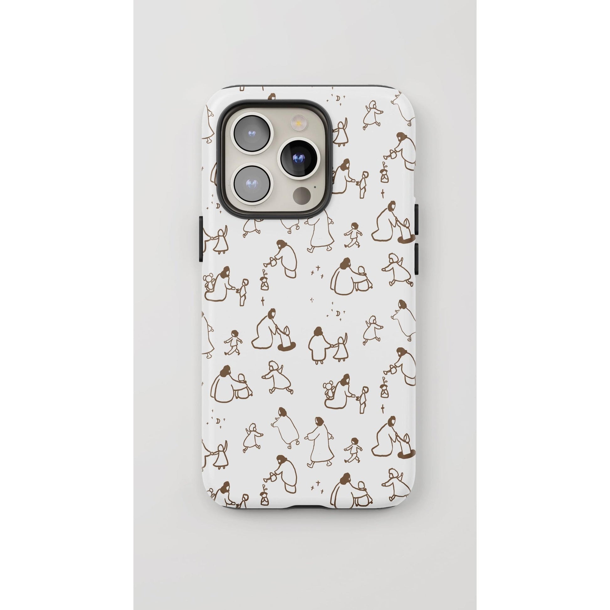 Phone Case - "Jesus and Me" Illustration Made Seen Phone Case - "Jesus and Me" Illustration Made Seen