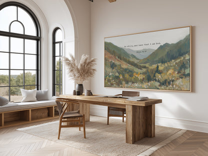 be-still-psalm-46-10-mountain-christian-wall-art in office