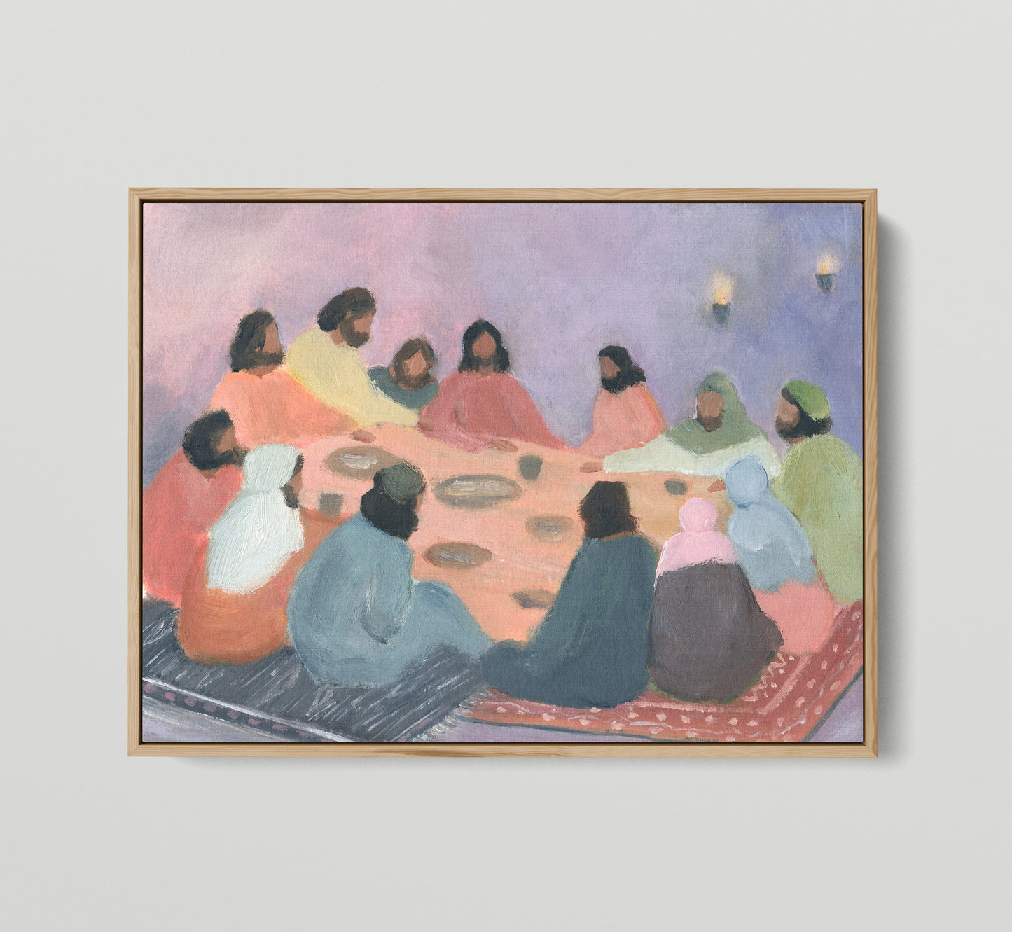 Contemporary Bible Art - The Lord's Supper