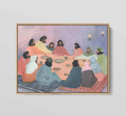 Contemporary Bible Art - The Lord's Supper
