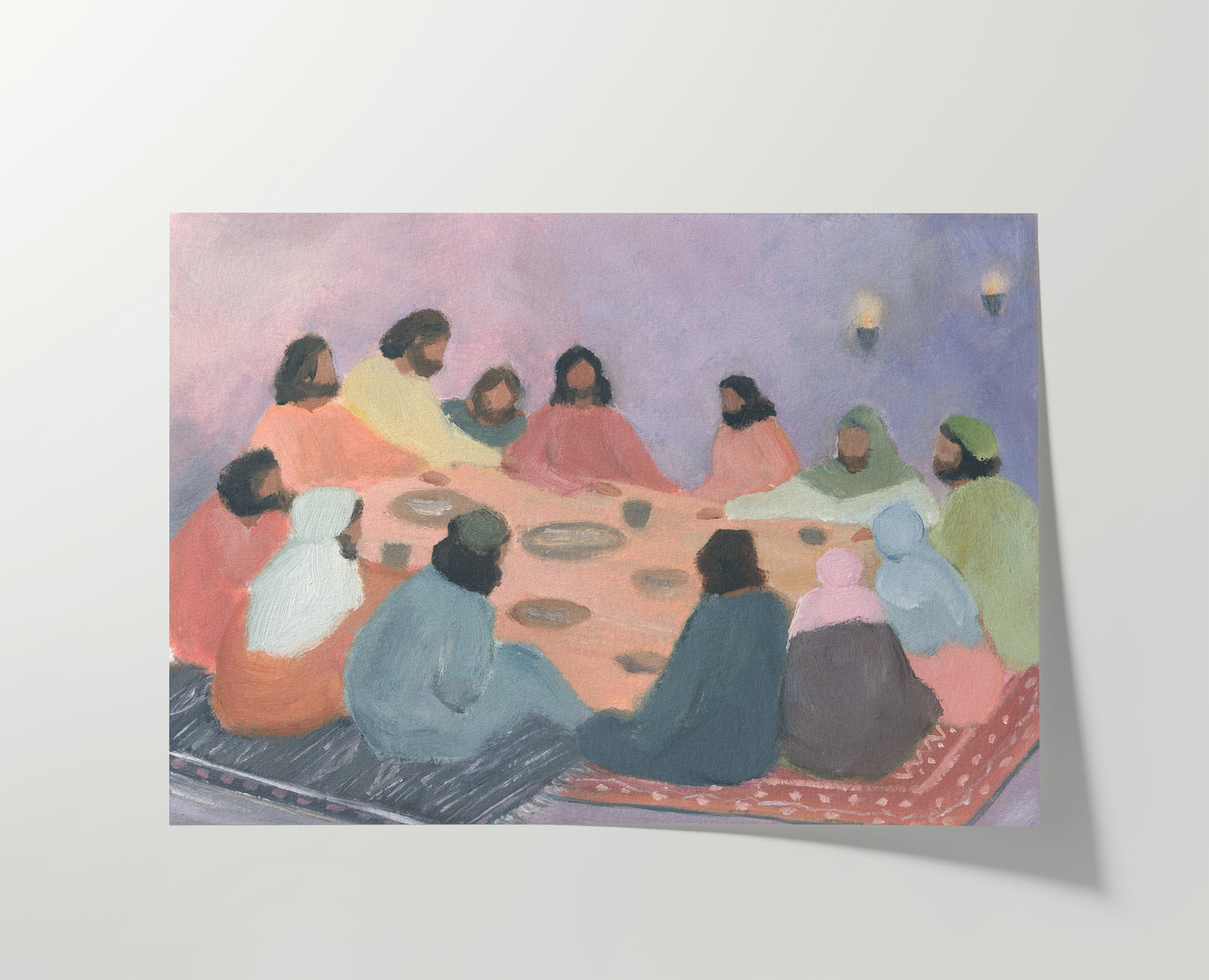 Contemporary Bible Art - The Lord's Supper
