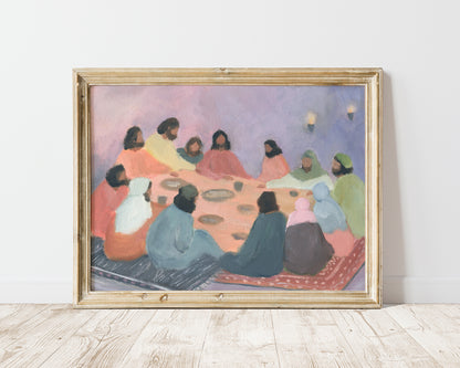 Contemporary Bible Art - The Lord's Supper